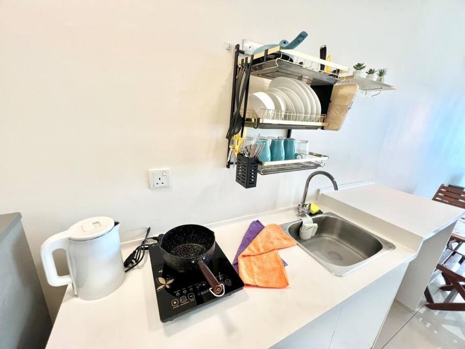 B Setia Alam 1-5 Pax Cozy Wifi&tv 3 Beds Trefoil Apartment *